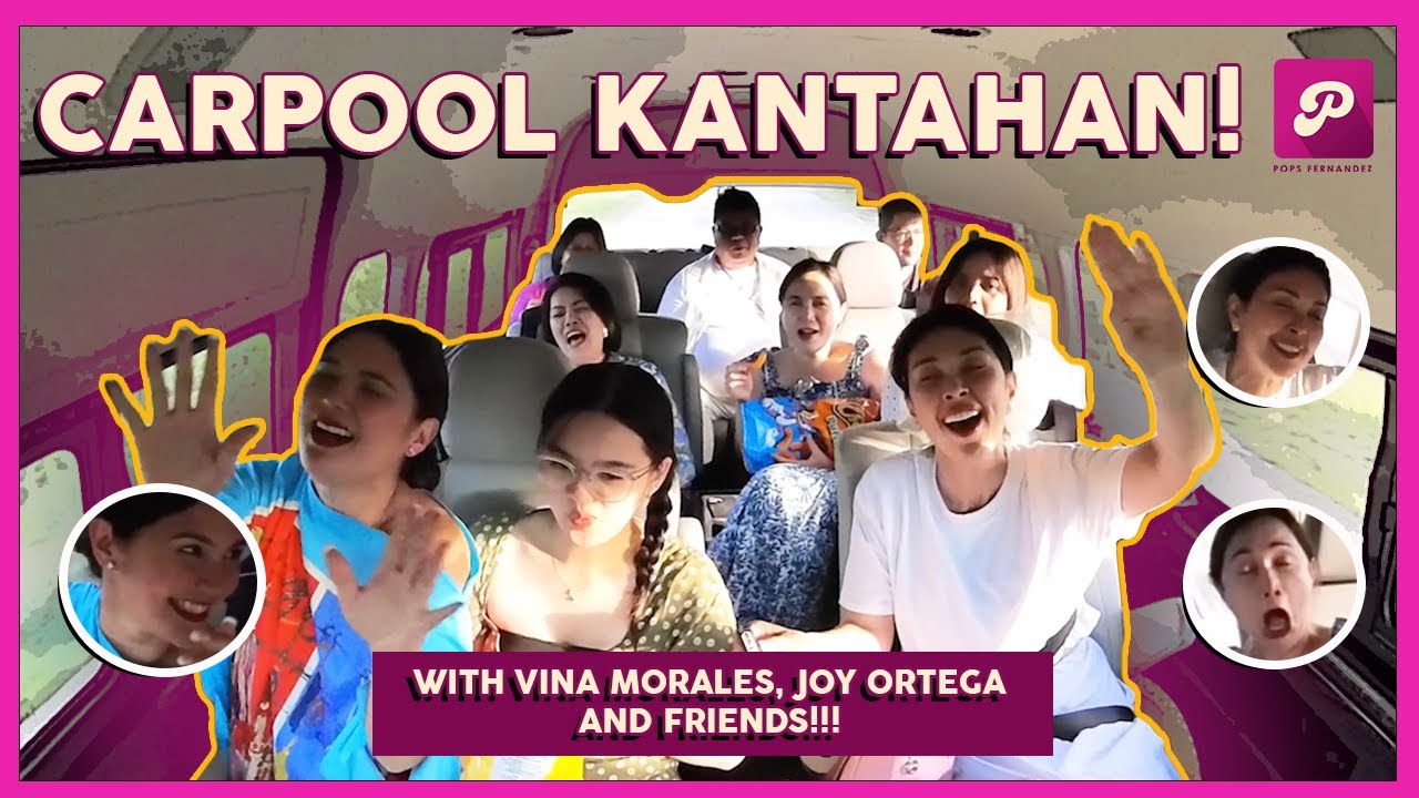 CARPOOL KANTAHAN SESSION SA MINDORO WITH VINA MORALES, JOY ORTEGA AND FRIENDS! | POPS FERNANDEZ VLOG
