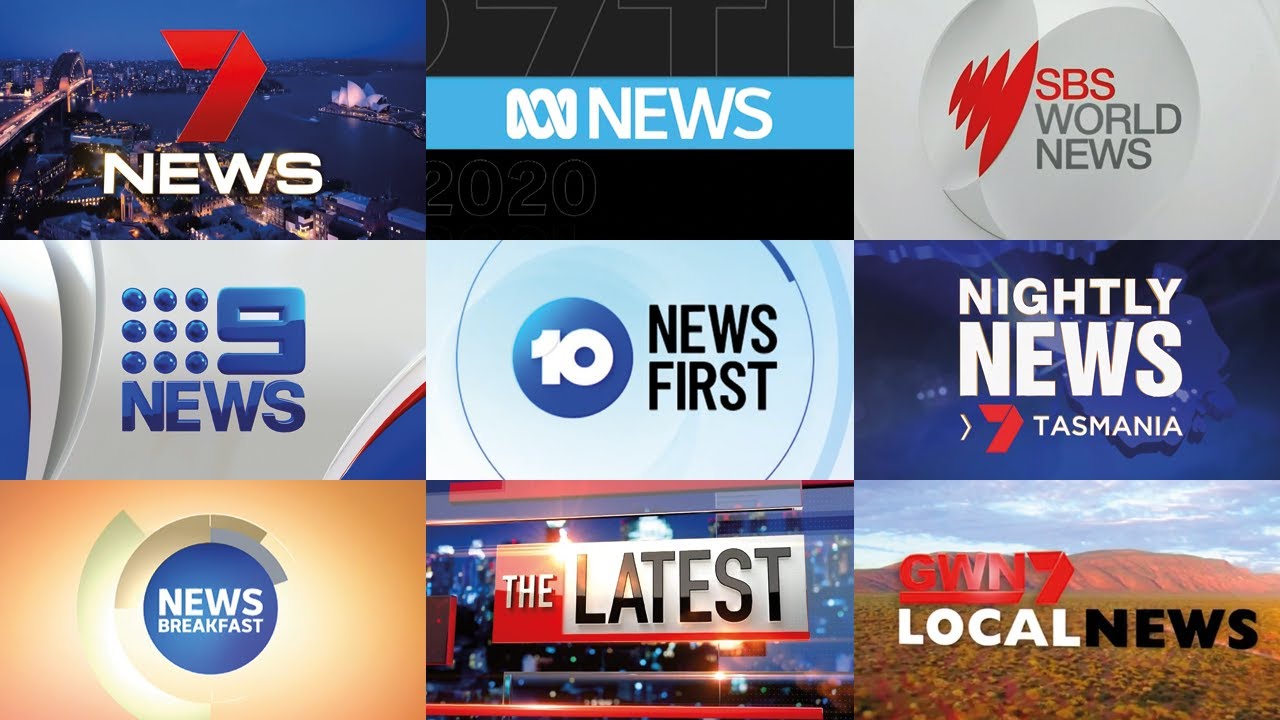 Australian TV News Intros 2020 / Openings Compilation Australia (HD)