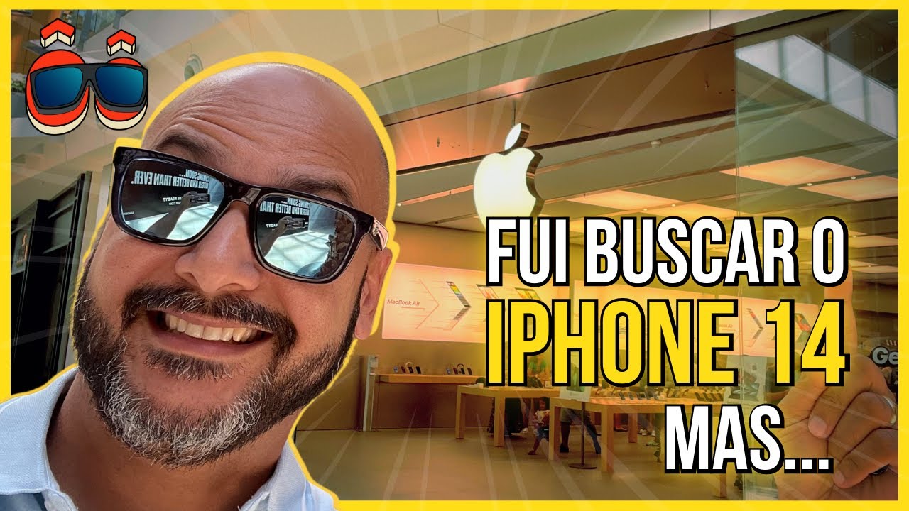 Fui Comprar o Iphone 14 na loja Apple