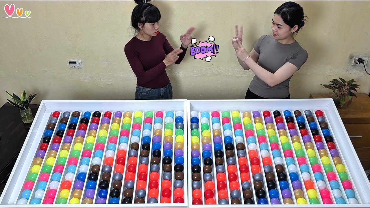 💥 1v1 Color Ball Sorting | High-Pressure Puzzle Challenge 🧩
