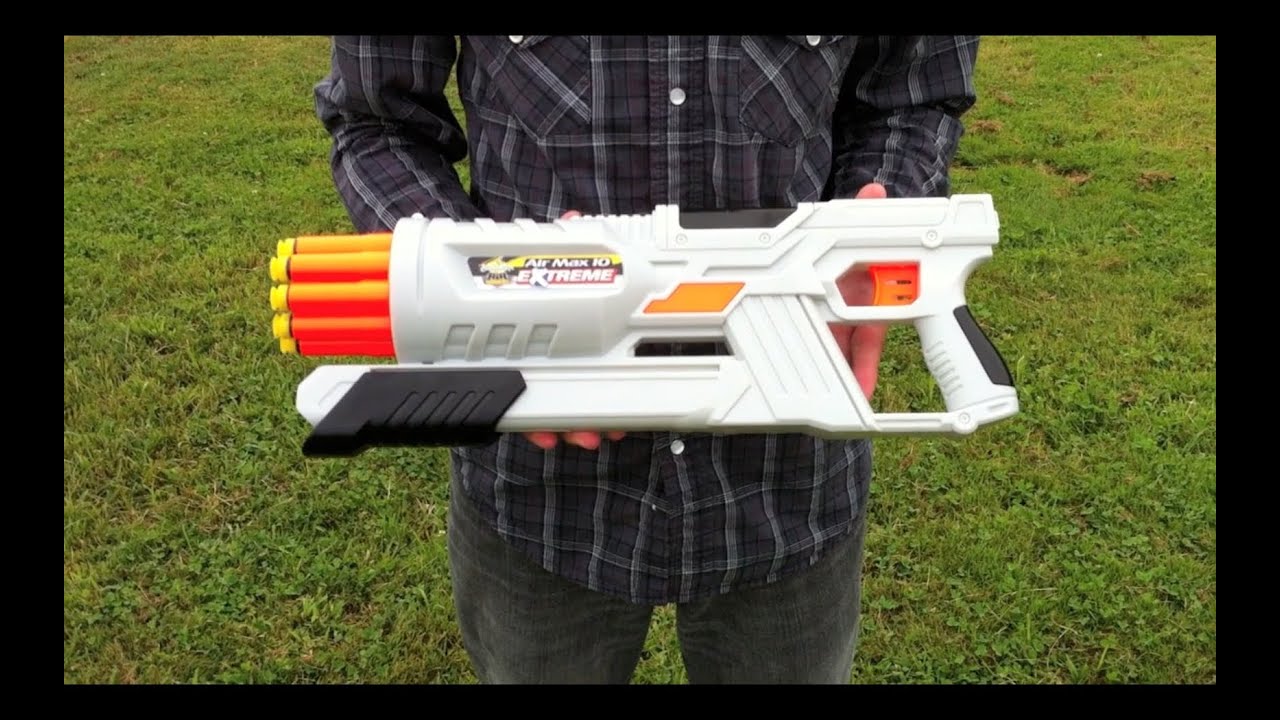 Buzz Bee Air Warriors EXTREME Air Max 10 - Range Test (Stock)