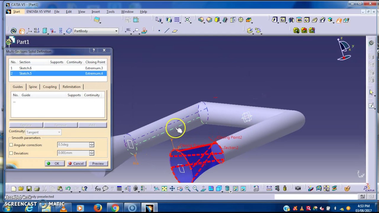 CFD Analysis of hot fluid and cold fluid in 3D Circular Pipe