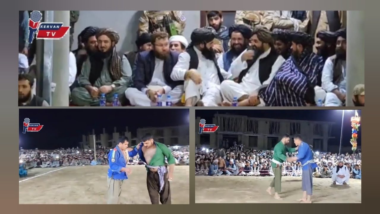 گوراش جالب و دیدنی در محفل عروسی مولوی صاحب تاج الدین عمری باحضور مقامات ارشد امارت اسلامی افغانستان