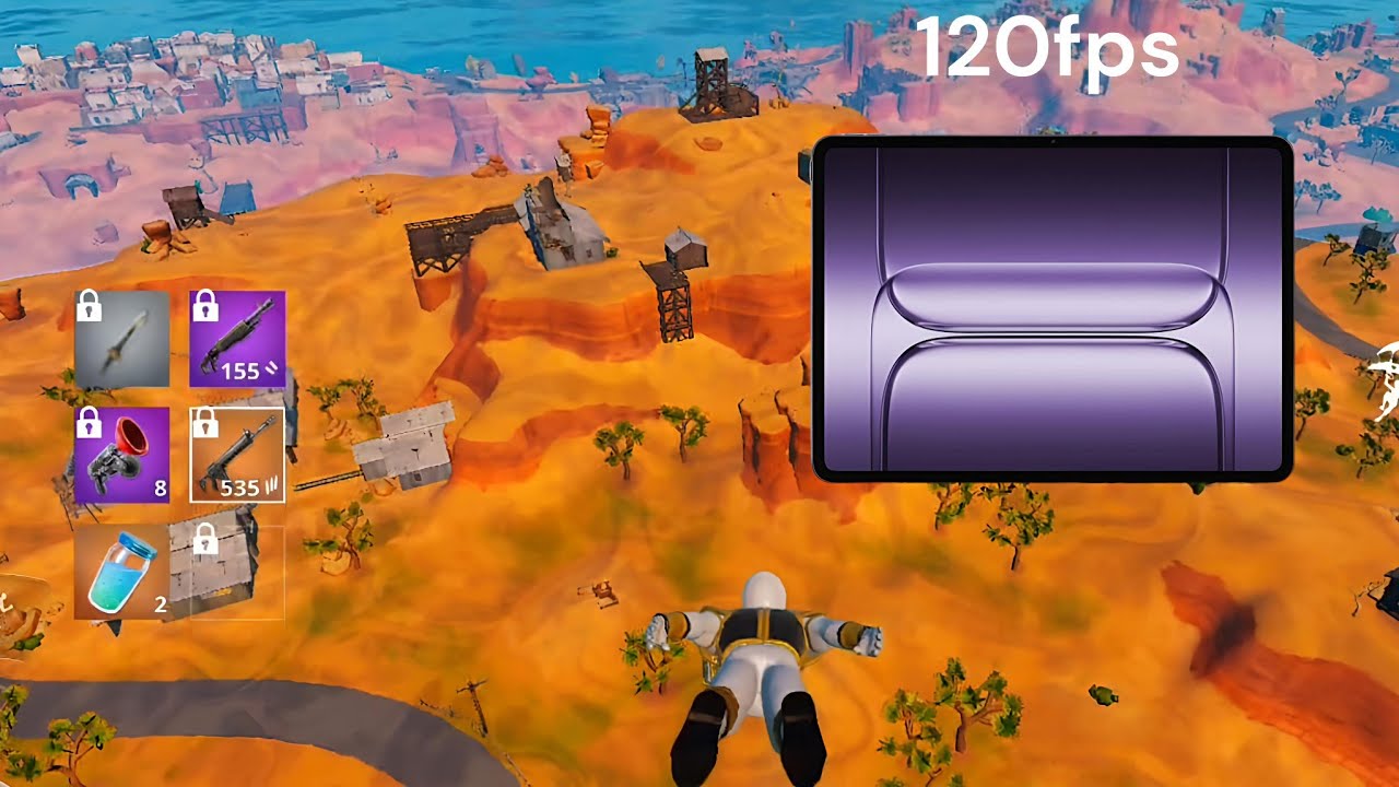 OnePlus Pad 3 Fortnite Mobile 120fps | Reload Zero Build Gameplay