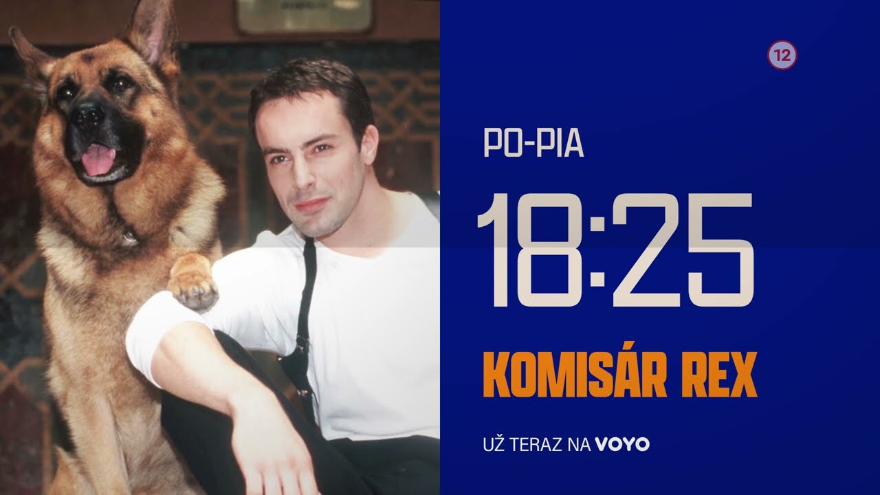 Komisár Rex IV. - od pondelka do piatka o 18:25 na Markíza KRIMI (6.týždeň 2026)