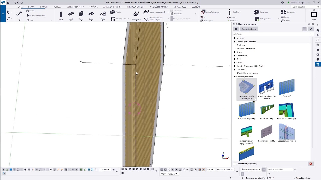 Webinář: Vyztužování prefabrikovaných stěn za pomocí maker