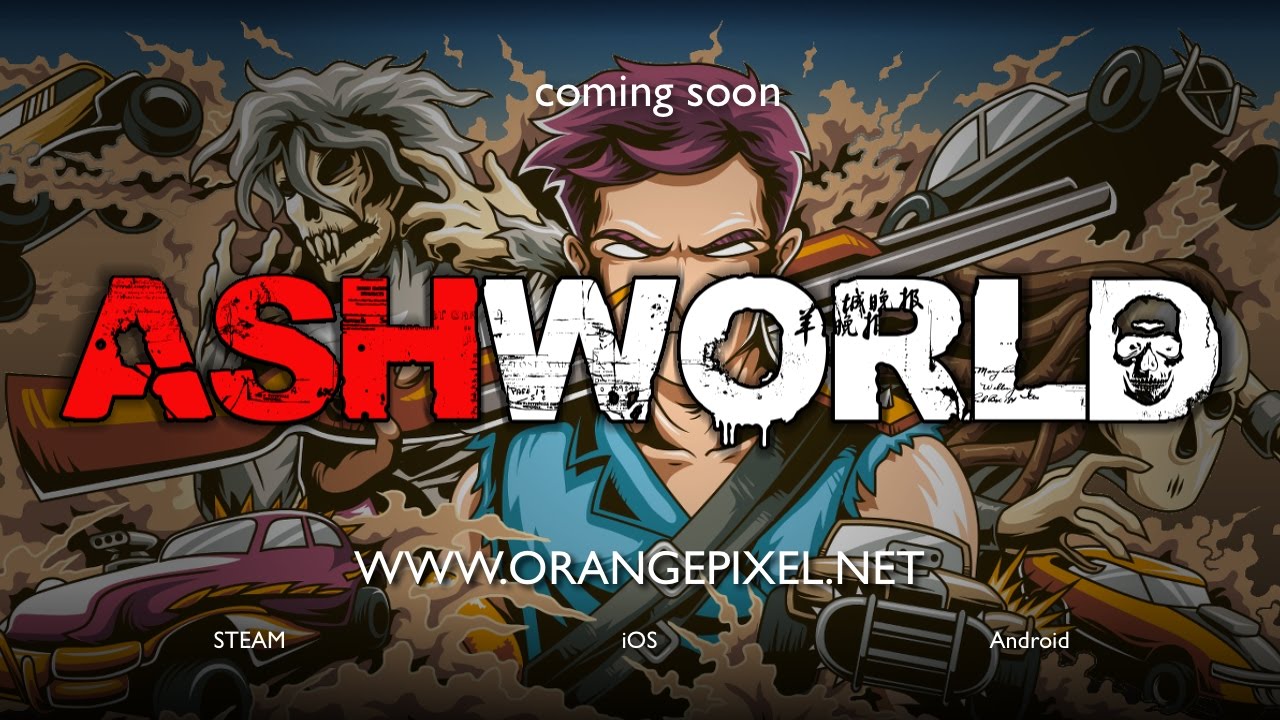 Ashworld - open world pixelart arcade action - coming 2017