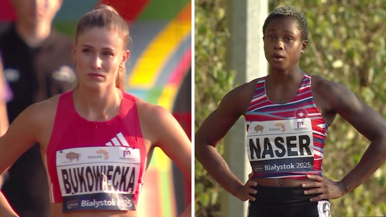 Salwa Eid Naser vs Natalia Bukowiecka vs Bassant Hemida – 300m Record Breaking Race — 2025