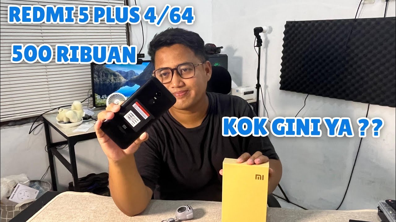 NYOBAIN BELI REDMI 5 PLUS 4/64 HARGA 500 RIBUAN DI 2026 . JELAS BUKAN ORI !!