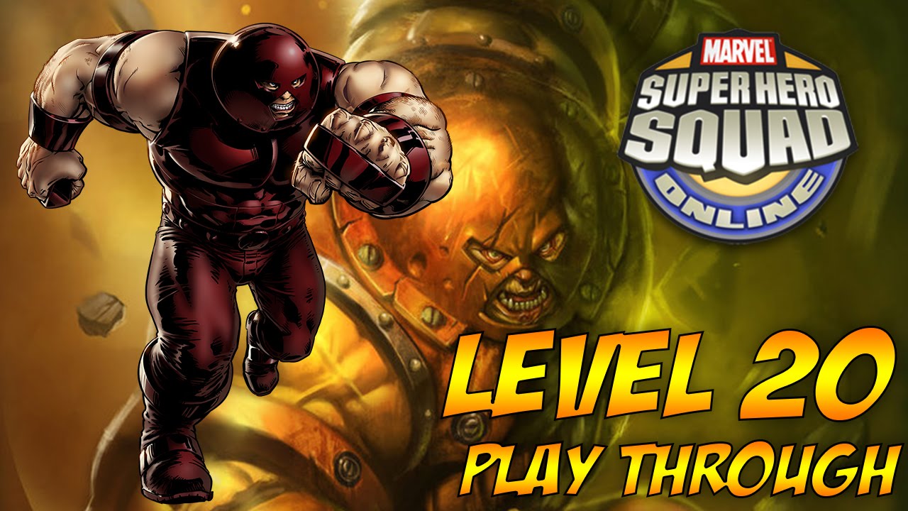 Juggernaut Level 20 Play Through - Marvel Super Hero Squad Online