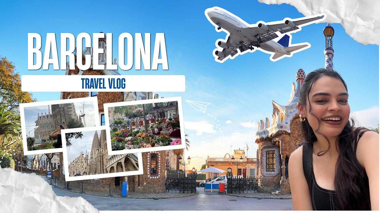 A Day in Barcelona🇪🇸 | Exploring the iconic Sagrada Familia | Cabin Crew Vlogs✈️