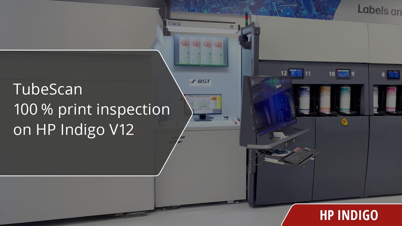 TubeScan on HP Indigo at GEC with YT Endcard