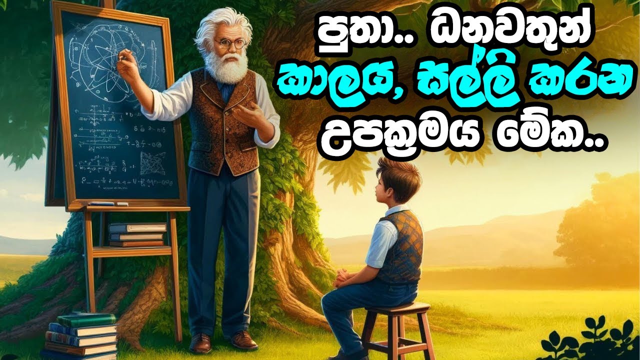 පුතා.. ධනවතුන් - කාලය, සල්ලි කරන උපක්&zwj;රමය මේක.. | VALUE OF TIME | Time Story | #iqmeteray
