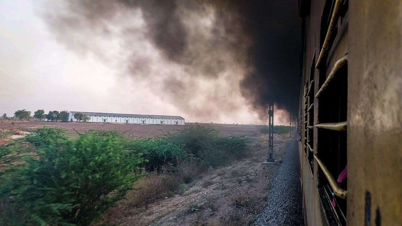 WDG3A ALCo Train Journey | Musical Chugging & SmoKing | Diesel Engine | #indianrailways