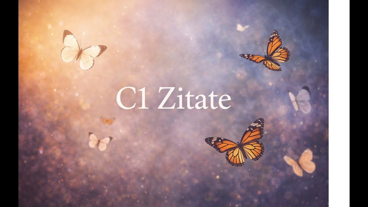 Telc C1 #zitate #BlindesHuhn #WohlstandParfüm #ErfolgDurchZufall    #WissenschaftIstInternational