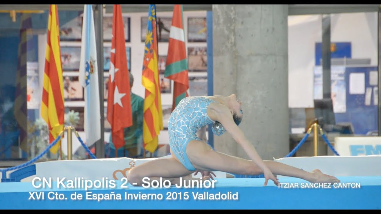 XVI Cto Invierno Espa&ntilde;a - CN Kallipolis 2 - Solo Junior - Itziar Sanchez Guardamino
