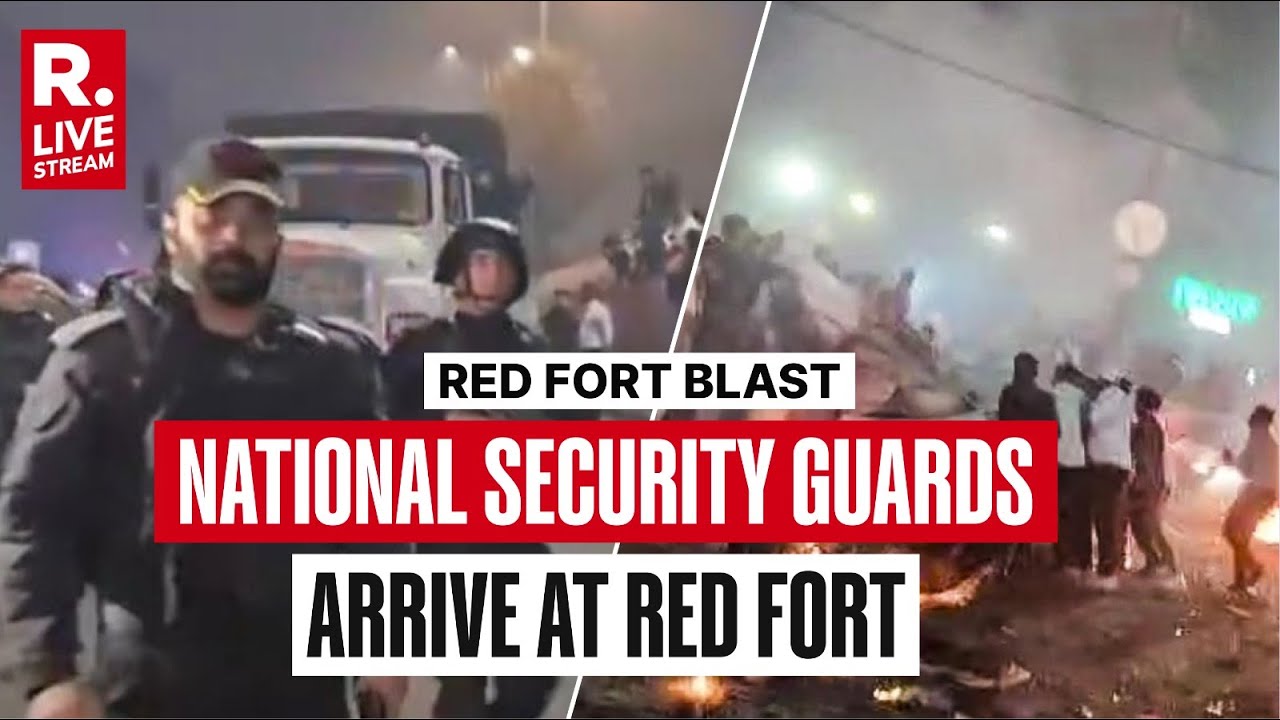 Red Fort Explosion LIVE: National Security Guard Arrives At Blasts Spot Near Red Fort Metro | Delhi