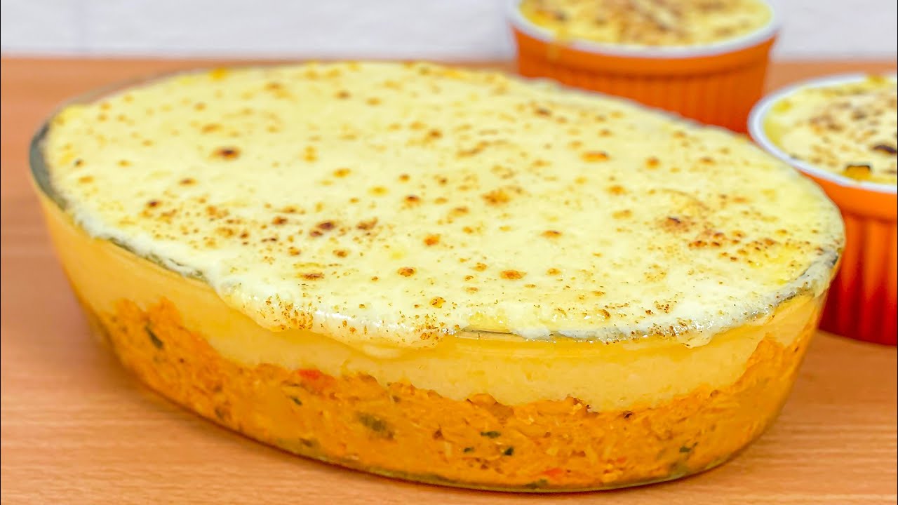 DIFERENTE DE TODOS QUE VOCÊ JÁ FEZ | ESCONDIDINHO FEITO COM FLOCÃO SUPER CREMOSO | Gabriel Freitas