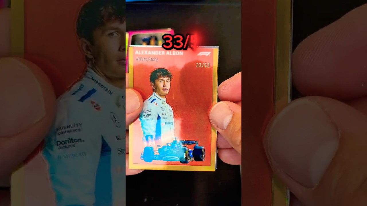 2024 Topps Chrome F1 Hobby Pack Break! INSANE Auto & Numbered Card Hits! #f1 #topps #sportscards