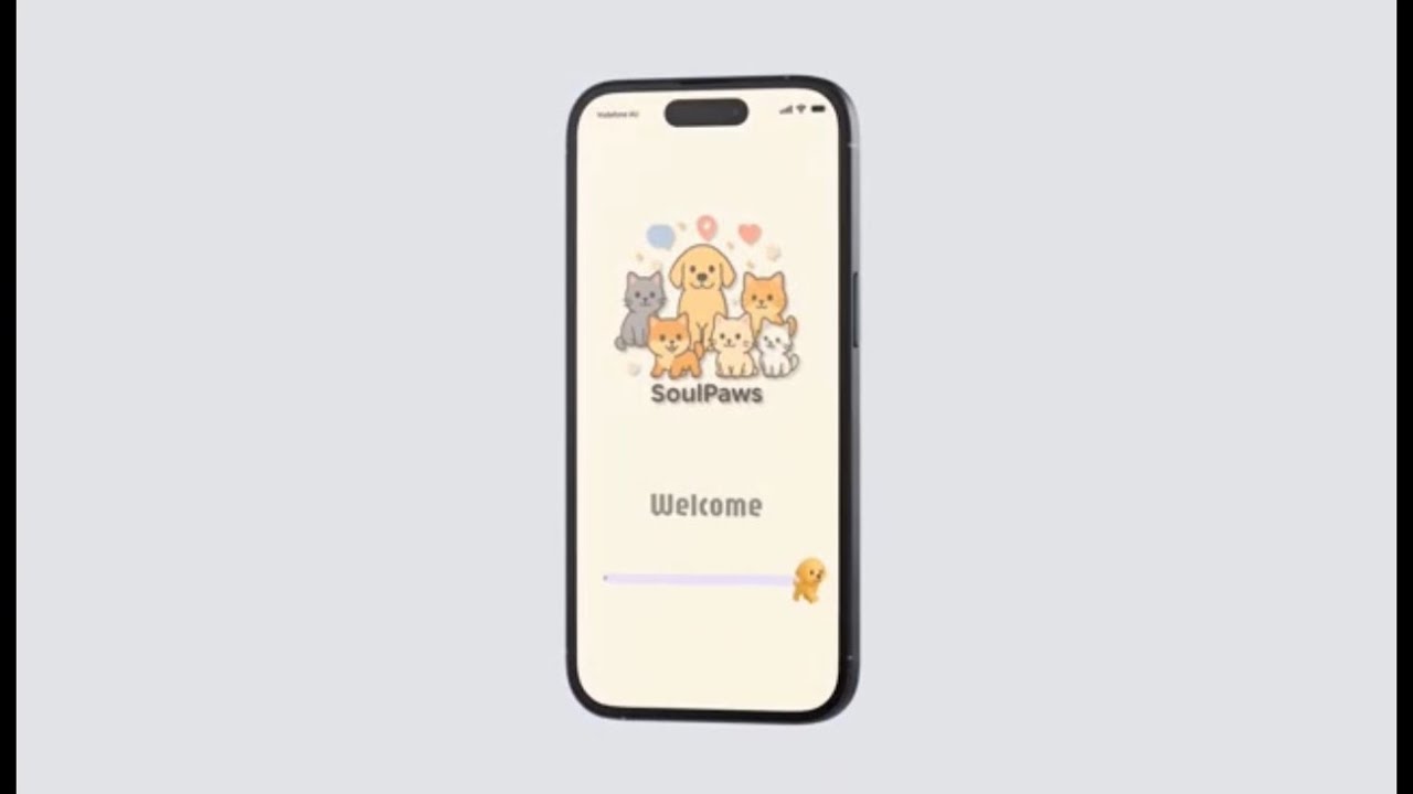 SoulPaws App｜The virtual pet companionship app helps to build better life