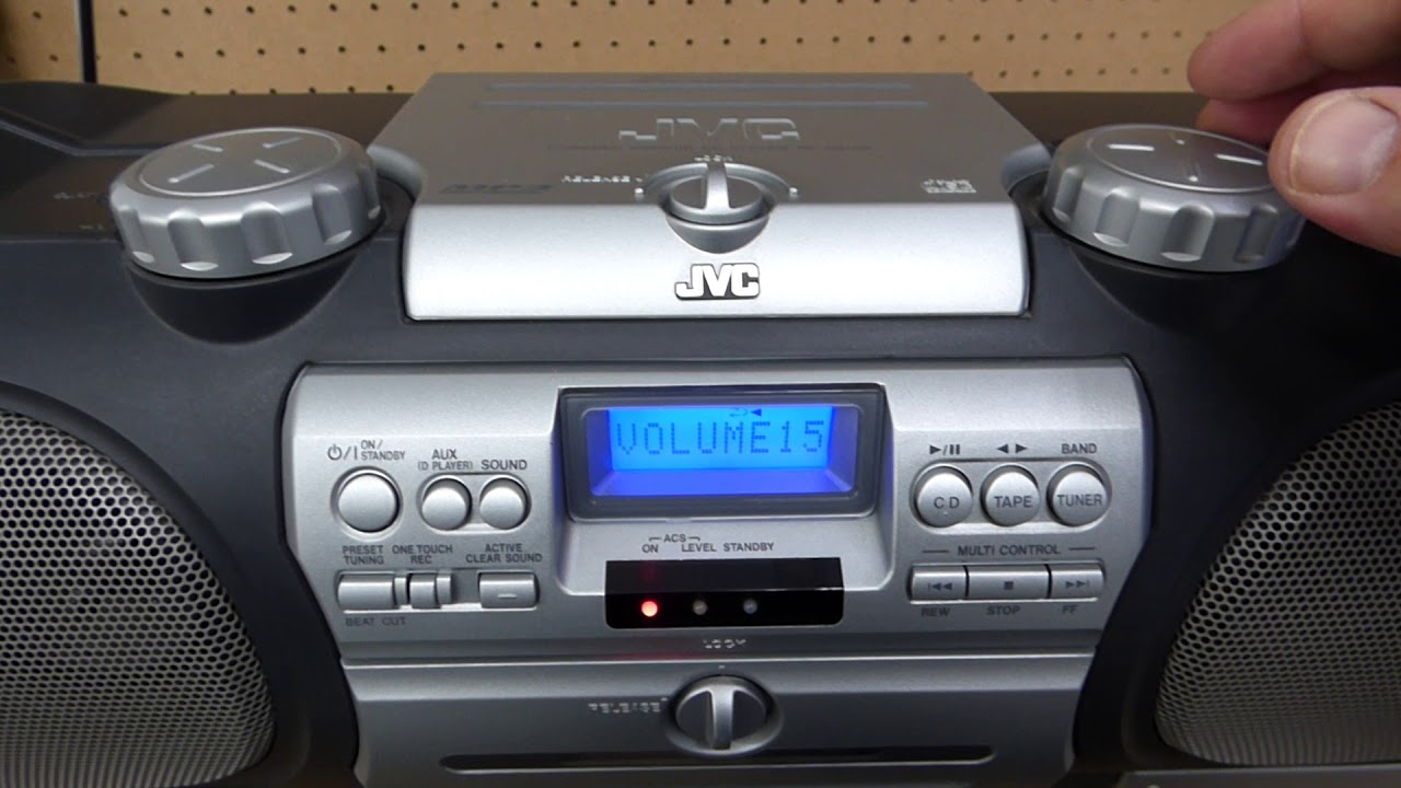 JVC Boombox RV NB 10B