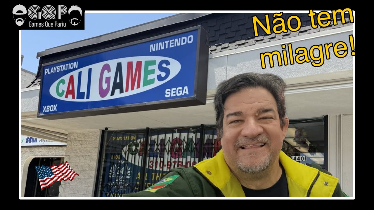 GQP - GamesQuePartiu - EUA, Los Angeles - CALIGAMES, uma loja sensacional !