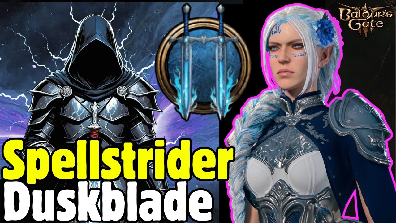 DUSKBLADE SPELL STRIDER Class Mod in Baldur's Gate 3