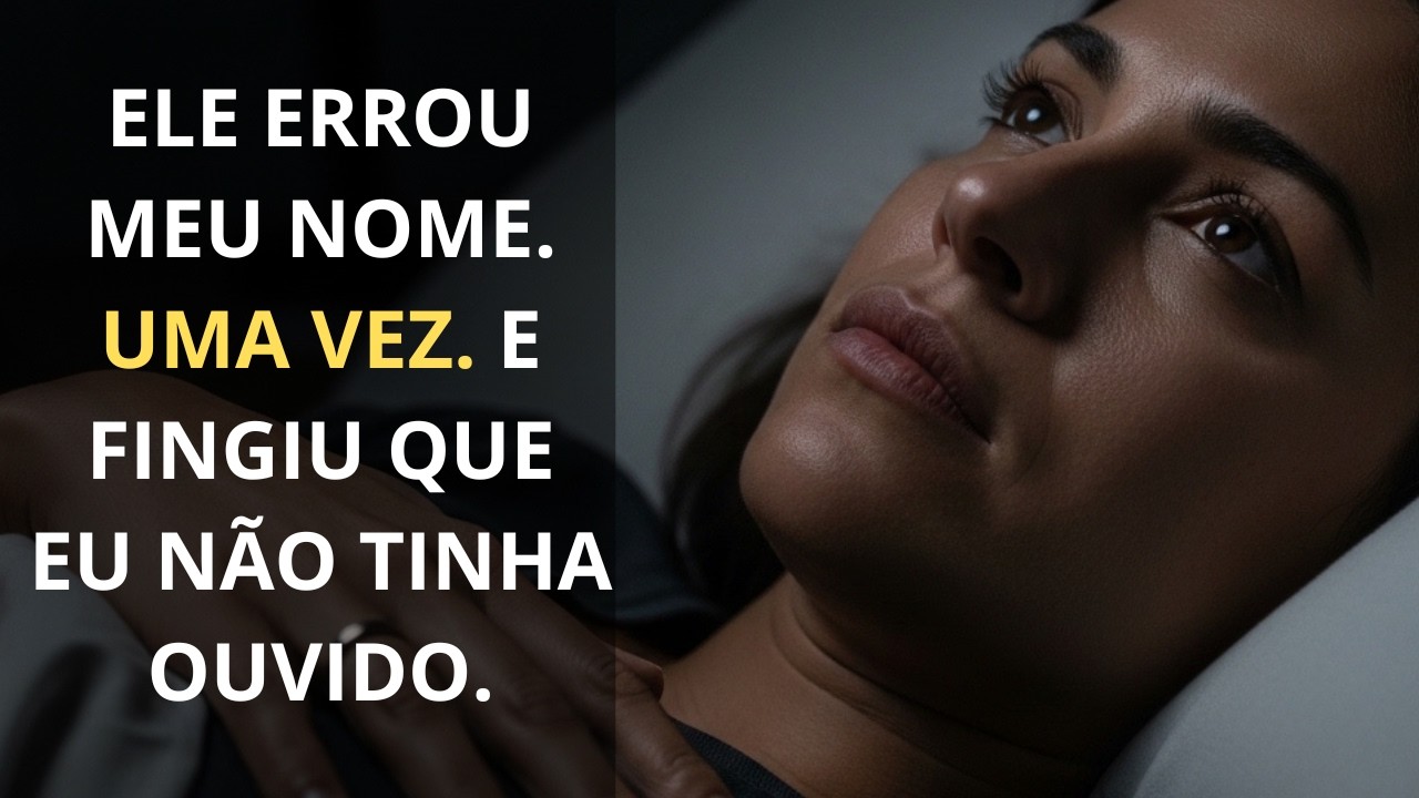 Ele errou meu nome uma vez — e fingiu que eu não tinha ouvido