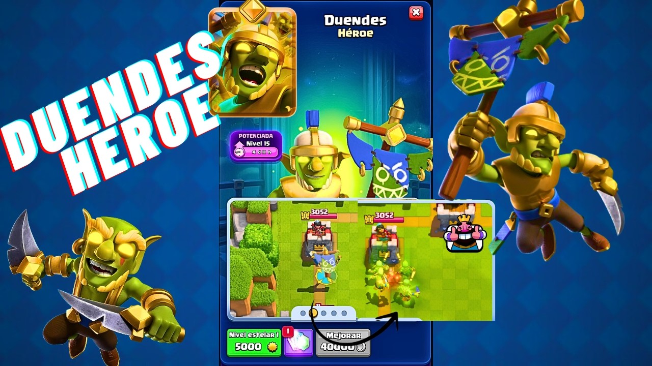 Probando los nuevos DUENDES HEROE !!!  ( estan rotos )