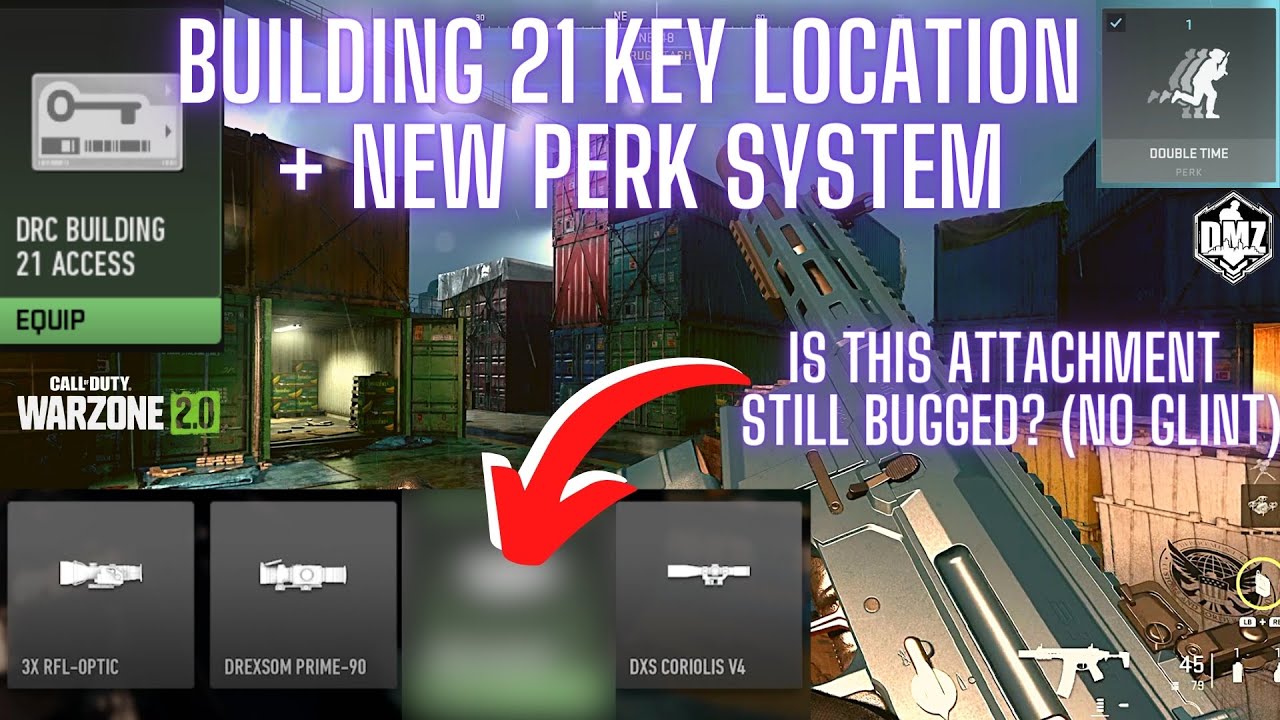 DMZ How to Get Perks | How to Unlock the Chimera (Fastest Way) | Building 21 Key Location COD MWII