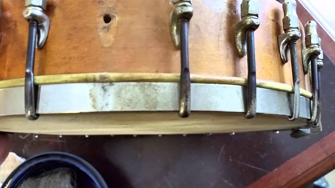 Cleaning up an old concertone tenor banjo