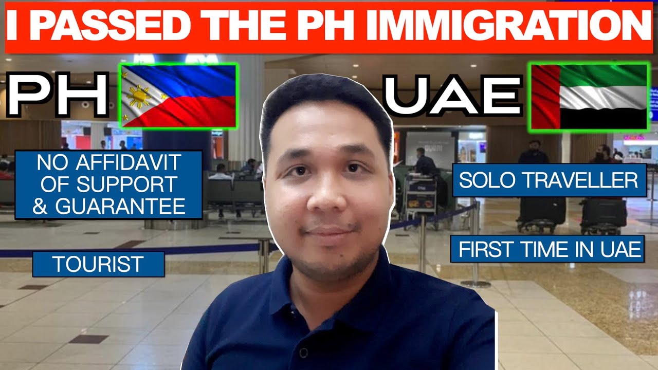 TO VISIT MY GIRLFRIEND IN DUBAI | 🇵🇭PH TO 🇦🇪UAE AS A TOURIST | IWAS OFFLOAD DOCS| IMMIG EXPERIENCE