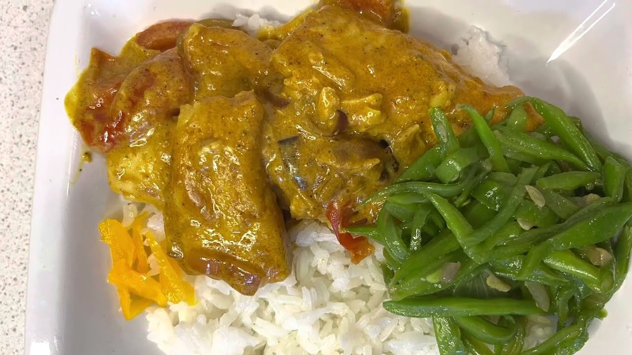 VIS IN MASALA KOKOSMELK ZO LEKKER 🤤 #fishcurry