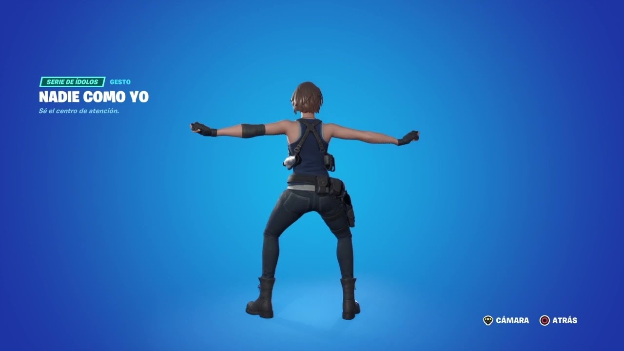Fortnite X Resident Evil Skin Jill Valentine - Dance Emote  - CHAPTER 4 SEASON 3