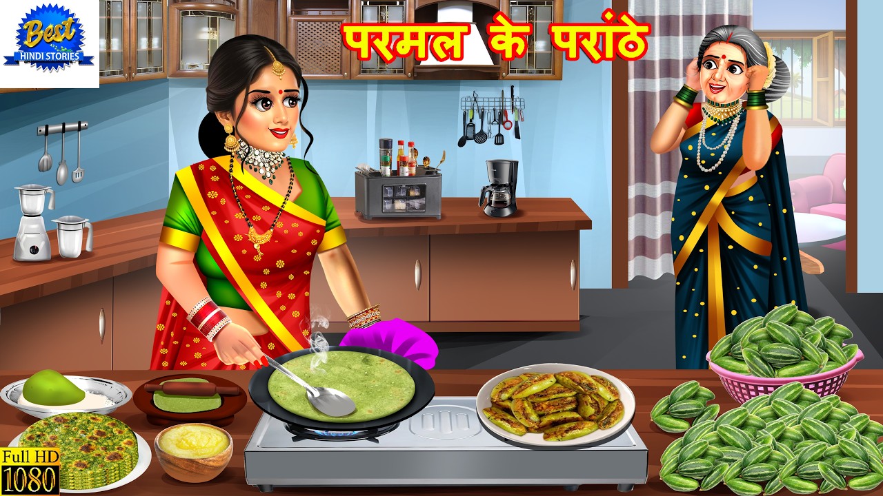 परमल के परांठे | Parmal ke Paranthey | Saas Bahu | Hindi Kahani | Moral Stories | Bedtime Stories