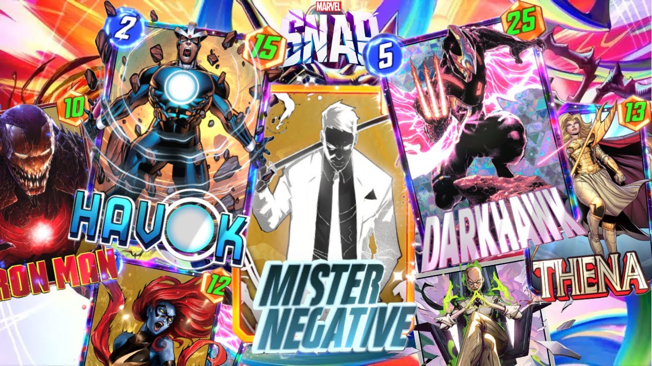 MARVEL SNAP: Negative Hawk