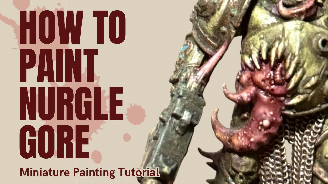 How to Paint Nurgle Guts and Tentacles
