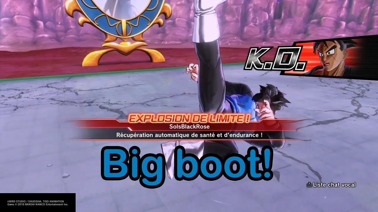 Dragon ball xenoverse 2 shenanigans with Rose and Godess of Saiyans