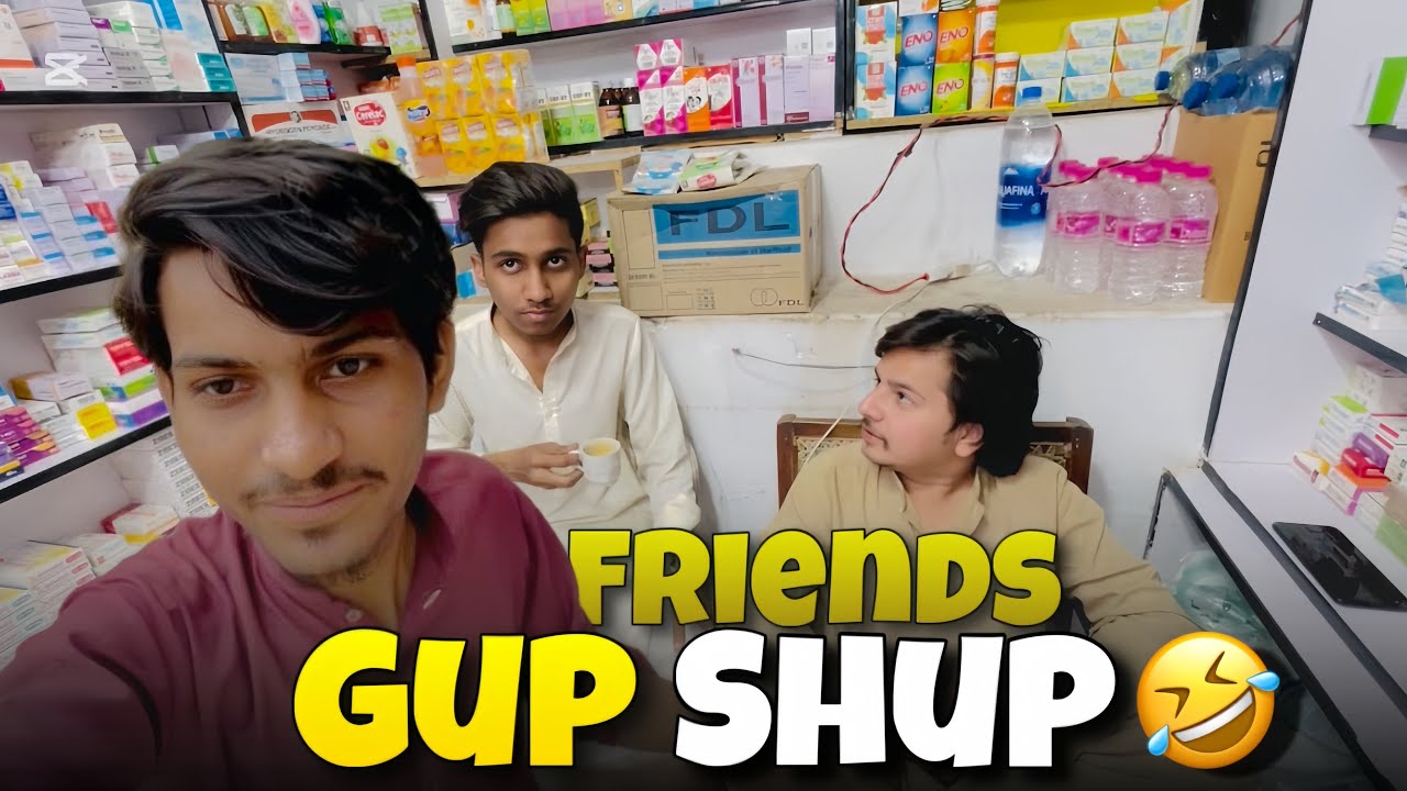 Gup Shup with Friends 🤣😅 Babar & Ali ❤️🤩 Watch till end 👍😁 …..do Suppoort 