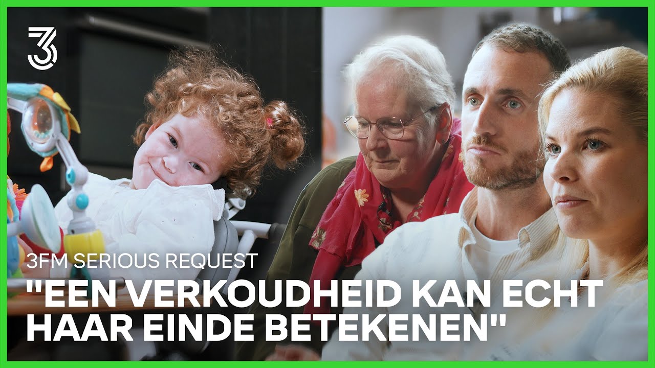 Juna (2) heeft door metabole ziekte een korte levensverwachting | NPO 3FM