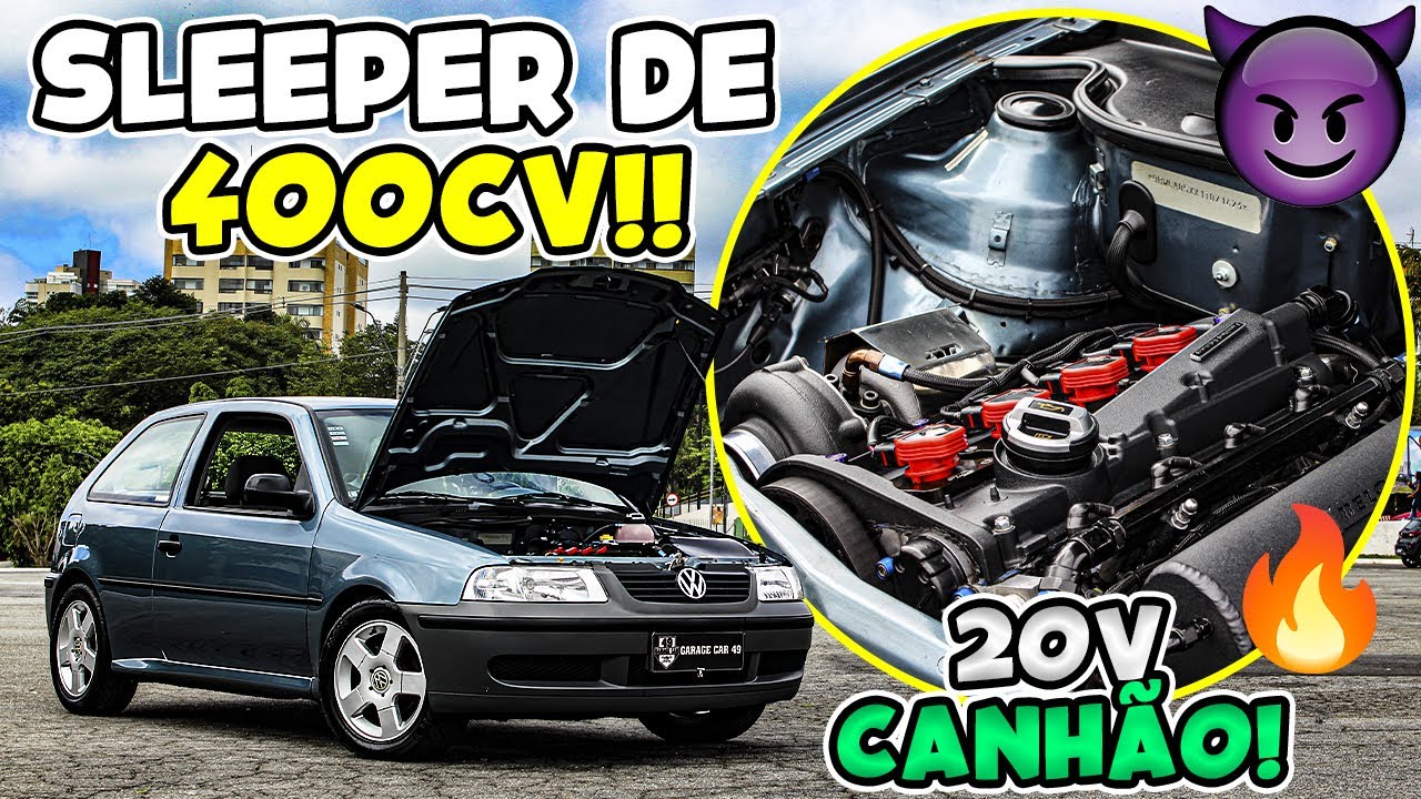 ACELERANDO NO MODO SOVIÉTICO DE GOL 20V TURBO DE 400CV