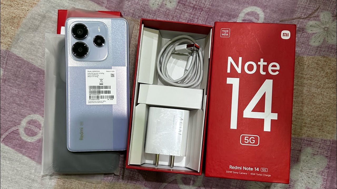 Redmi Note 14 5G Unboxing || Redmi Note 14 Details video || Tech money