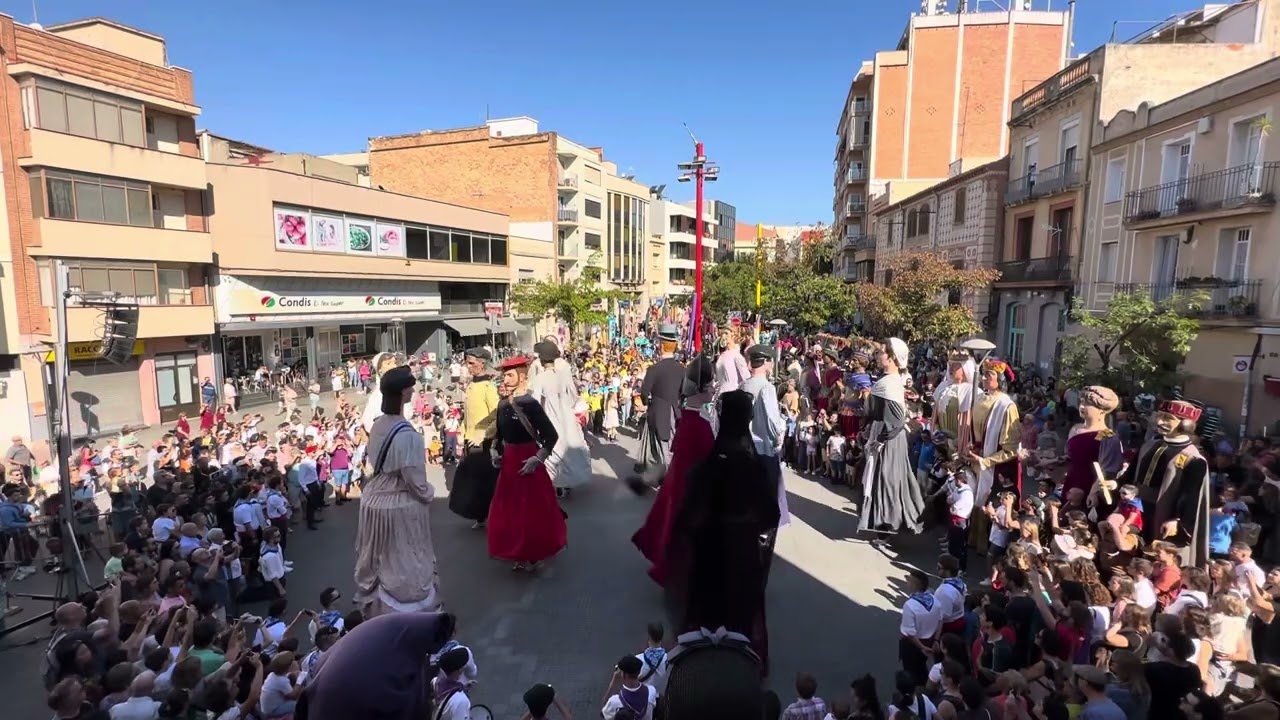 Gegants de Bilbao a Molins de Rei