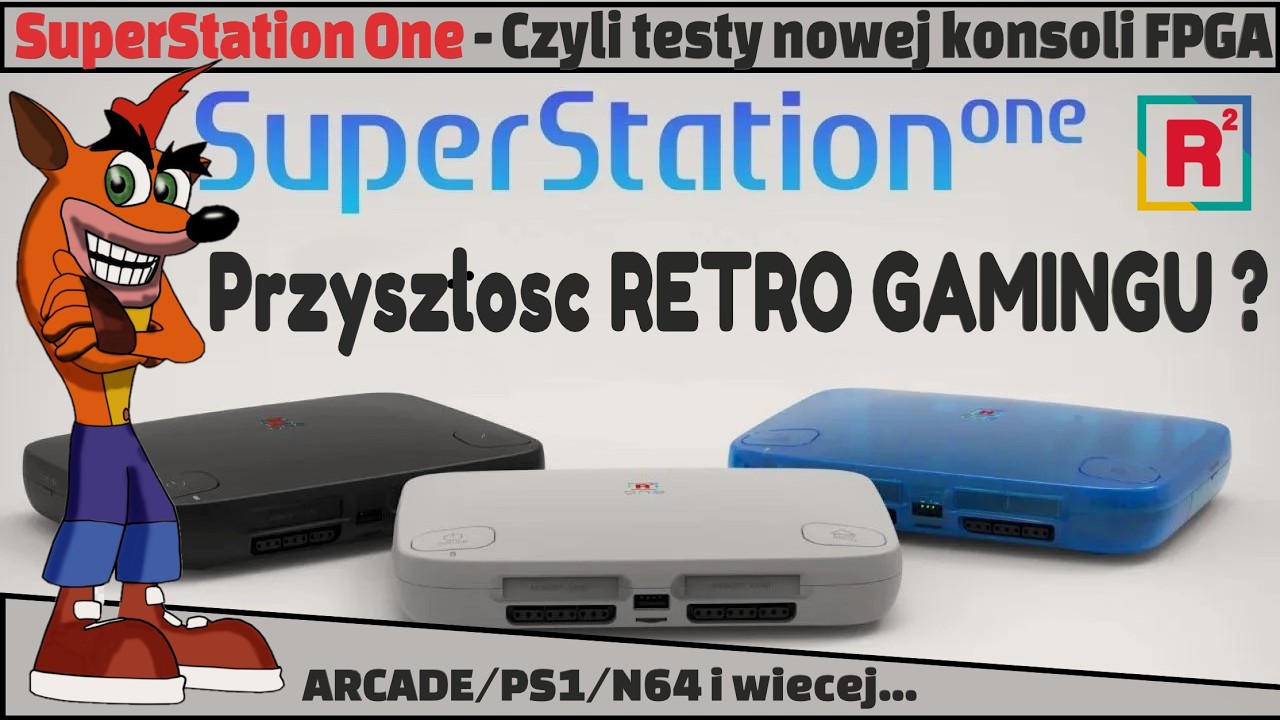 SuperStation One - Czy tak wyglada przyszłość Retro Gamingu? Testy nowego fpga