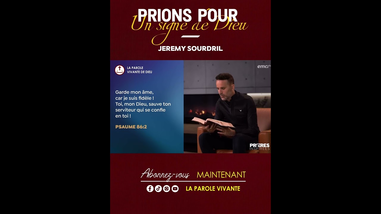 Prions pour un signe de signe de Dieu #god #motivation #marcellotunasi #amour
