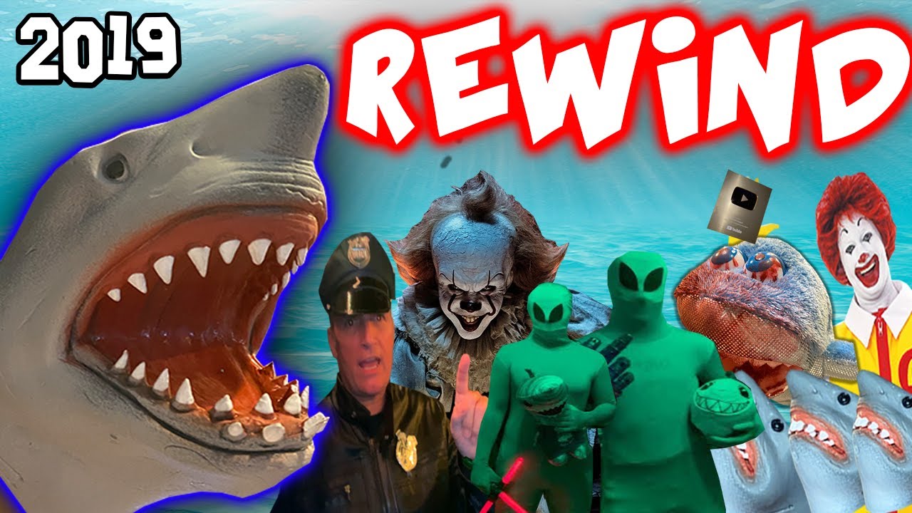 SHARK PUPPET REWIND 2019 COMPILATION!!!!!