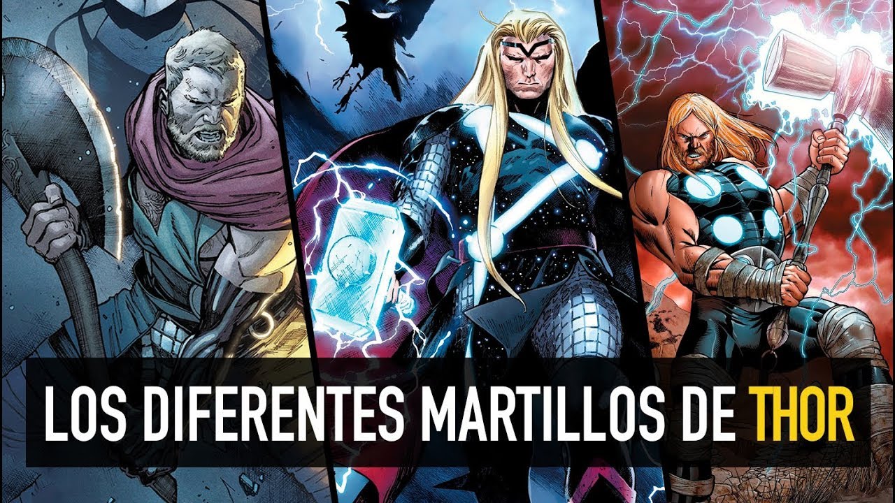 Los diferentes martillos de Thor