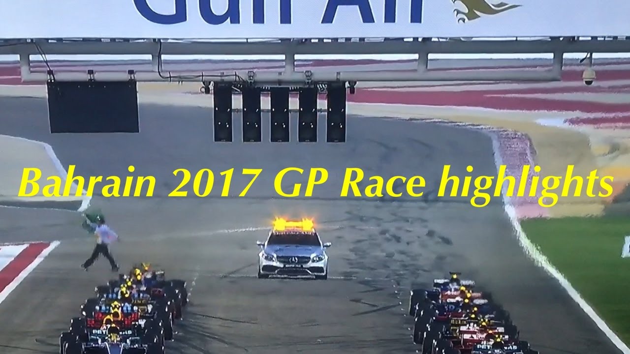 2017 Bahrain GP Race highlights