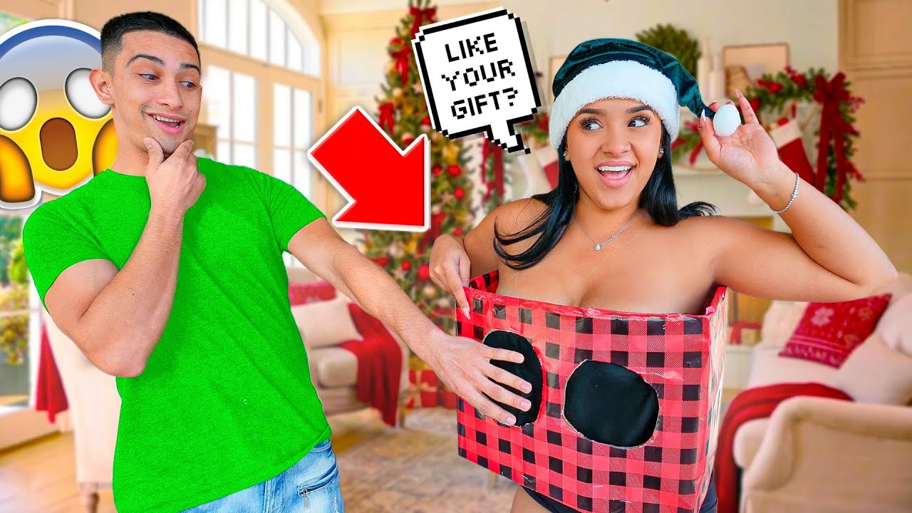 Giving Him My WHOLE BODY As An Early Christmas Present!! *GRABBED IT*