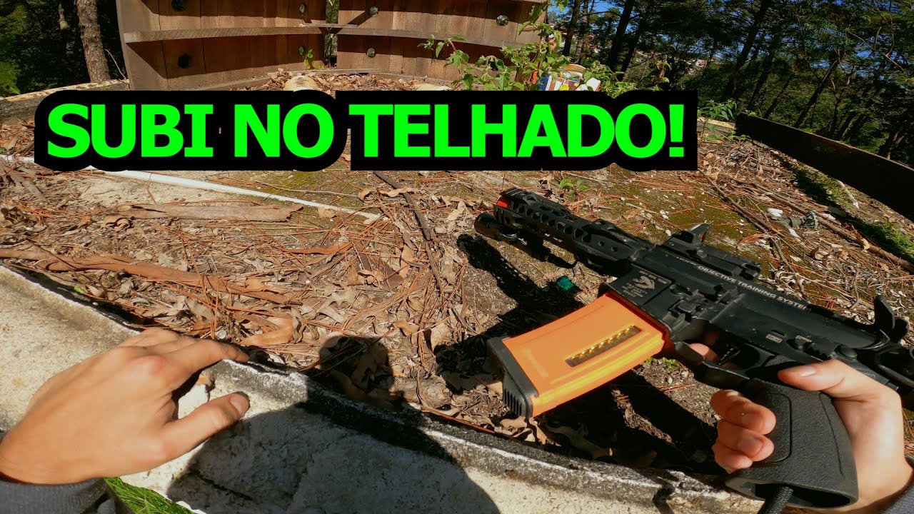 EP: 4 - SUBI NO TELHADO PARA ME PROTEGER E DEI RAJADÃO DE HPA!
